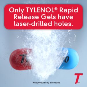 Tylenol Extra Strength 500 mg Acetaminophen Rapid Release Gels, 24 Ct - Image 4