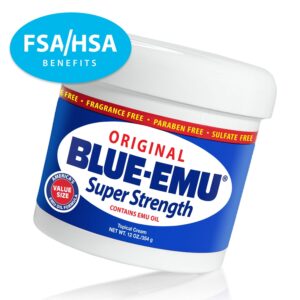 Blue-Emu Original Super Strength Topical Cream for Muscles and Joints, 12 oz - Image 1