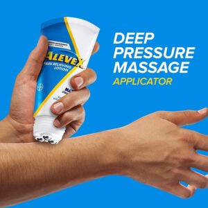 AleveX Pain Relieving Lotion with Rollerball Applicator Topical Pain Reliever, 2.5oz - Image 5
