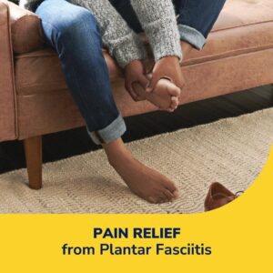 Dr. Scholl's Plantar Fasciitis Hydrogel-Flexible Pain Patches with Lidocaine & Menthol, 8 Count - Image 3
