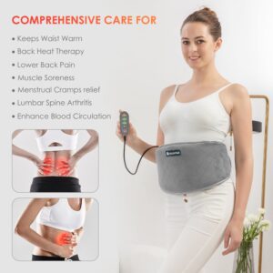 Comfier Heating Pad with Massage for Back Relief, Waist Belt with Heat for Lumbar Pain, Gifts - Image 10