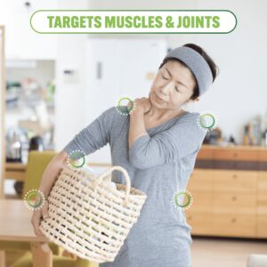 Blue Stop Max Muscle and Joint Relief Gel, Soothes Aches and Discomfort with Massage Applicator, 3.4 oz - Image 5