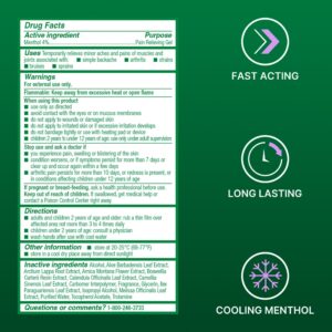 Biofreeze Overnight Pain Relief Gel, Back Knee Muscle Joint Arthritis Pain Relievers, Menthol,3 oz - Image 6