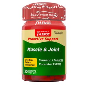 Tylenol Proactive Support* Muscle & Joint Supplements, 30 Count - Image 1