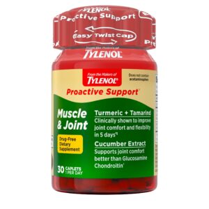 Tylenol Proactive Support* Muscle & Joint Supplements, 30 Count - Image 10