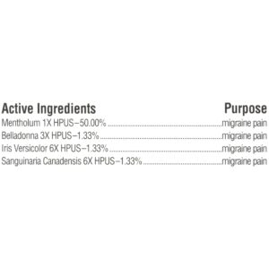 Stopain Migraine Topical Pain Relieving Gel, 1.62 fl oz - Image 9