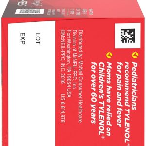 Tylenol Childrens Pain Plus Fever Chewable Tablets, Grape, 24 Ea - Image 8