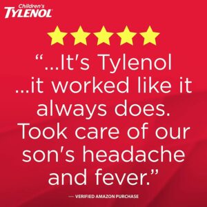 Tylenol Childrens Pain Plus Fever Chewable Tablets, Grape, 24 Ea - Image 10