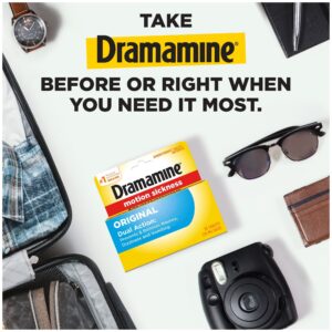 Dramamine Original, Motion Sickness Relief, Sensitive Stomach, 36 Count - Image 3