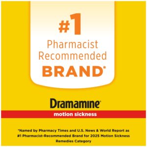 Dramamine Original, Motion Sickness Relief, Sensitive Stomach, 36 Count - Image 4