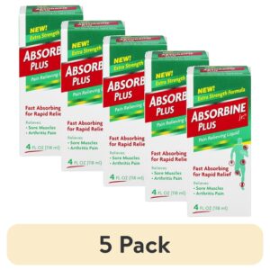Absorbine Jr. Plus Extra Strength Pain Relieving Liquid 4 oz - Image 7