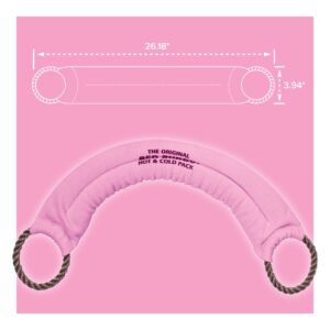 Bed Buddy, Hot and Cold Pack Wrap with Aromatherapy for Pain Relief, Lavender Scent, Pink - Image 5