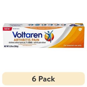 Voltaren Arthritis Pain Gel for Powerful Topical Arthritis Pain Relief, No Prescription Needed - 5.29 oz/150 g Each - Image 8