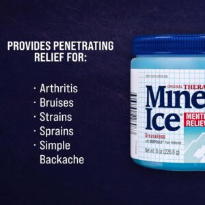 Mineral Ice Therapeutic Pain Relieving Gel, 8 Ounce - Image 4