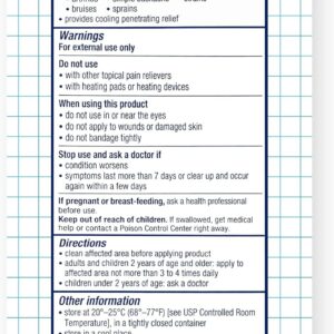 Mineral Ice Therapeutic Pain Relieving Gel, 8 Ounce - Image 7