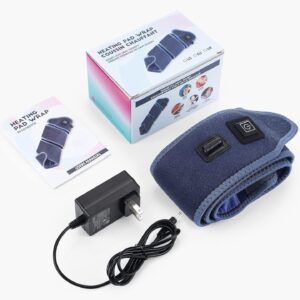 Heating Pad Wrap for Multiple Areas, 45x3.5in Extra Long Heated Arm Wrap, Portable Heat Brace for Wrist Elbows Arms Knee Ankle Leg, 3 Heat Settings All Around Body Warmer Heating Pad for Pain Relief - Image 11