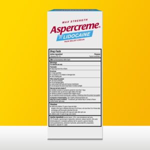 Aspercreme with 4% Lidocaine Cream, Eucalyptus, 3 oz. - Image 3