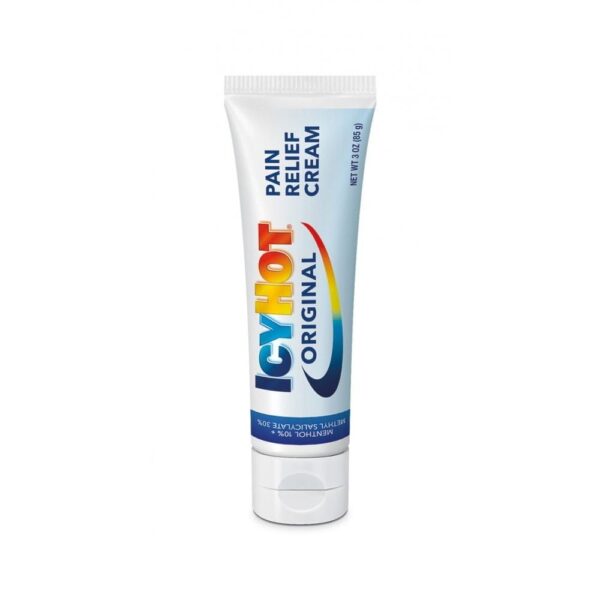 Icy Hot Original Pain Relieving Cream 3 oz. Powerful Pain Relief for Muscles & Joints