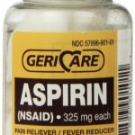 Geri-Care Pain Relief Aspirin Tablet 100 Per Bottle 325 Mg, 2-Pack