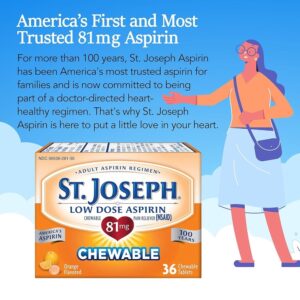 St Joseph Aspirin Chew Size 36ct St Joseph Aspirin Chew 36ct - Image 3