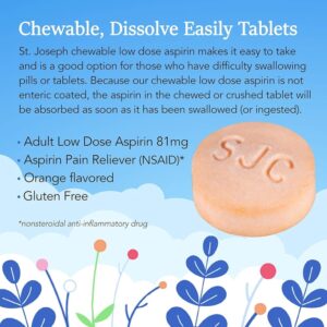St Joseph Aspirin Chew Size 36ct St Joseph Aspirin Chew 36ct - Image 4