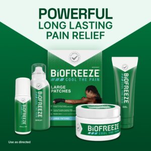 Biofreeze Pain Relief Portable Dry Solid, for Back Knee Muscle Joint and Arthritis Pain, 0.76 oz - Image 10