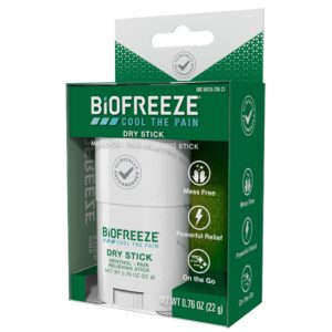 Biofreeze Pain Relief Portable Dry Solid, for Back Knee Muscle Joint and Arthritis Pain, 0.76 oz - Image 13