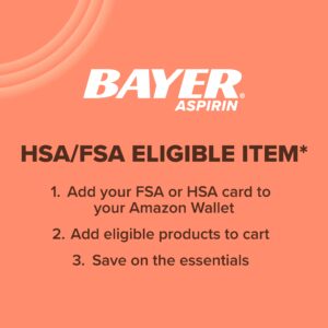 Bayer Chewable Aspirin Regimen Low Dose Pain Reliever Tablets, 81mg, Orange, 108 Count - Image 8
