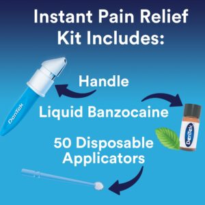 DenTek Instant Pain Relief Advanced Kit 50 Treatments - Image 3