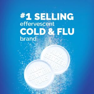 Alka-Seltzer Plus Cold Formula Sparkling Original Effervescent Tablets, 36 Ct