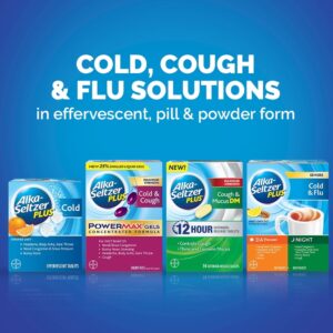 Alka-Seltzer Plus Cold Formula Sparkling Original Effervescent Tablets, 36 Ct