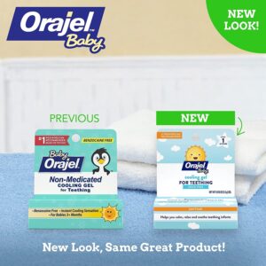 Orajel Non-Medicated Cooling Teething Gel, Daytime, 0.33 oz - Image 4