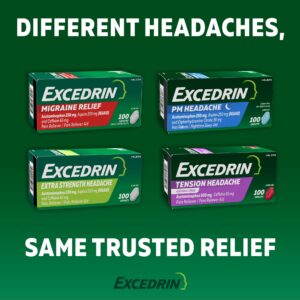 Excedrin Pm Pain Reliever and Nighttime Sleep-Aid Caplets for Headache Relief – 100 Count - Image 9