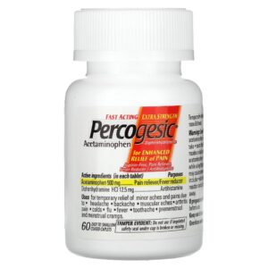 Percogesic Extra Strength 60 Ct Tablet - Image 4