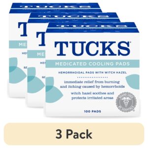 TUCKS® Medicated Cooling Pads with Witch Hazel, Hemorrhoid Treatment, 100 Count - Image 9