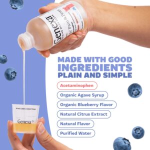 Genexa Kids’ Clean Pain & Fever Acetaminophen Chewables, Dye Free, Grape, 24 ct - Image 8