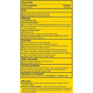 Preparation H Hemorrhoid Wipes With Witch Hazel - 96 Count - Image 10