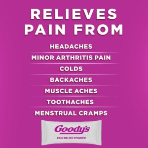 Goody's Extra Strength Headache Powder, Mixed Fruit Blast Flavor, 24 Powder Sticks - Image 3