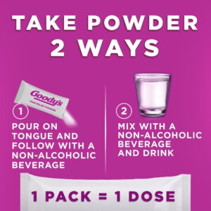 Goody's Extra Strength Headache Powder, Mixed Fruit Blast Flavor, 24 Powder Sticks - Image 4