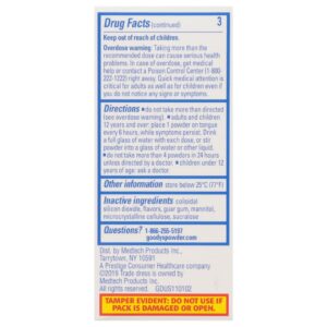 Goody's Extra Strength Headache Powder, Mixed Fruit Blast Flavor, 24 Powder Sticks - Image 8