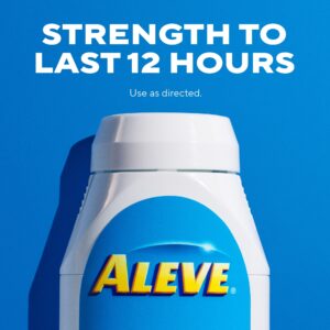 Aleve Back & Muscle Pain Reliever Naproxen Sodium Tablets, 50 Count - Image 7