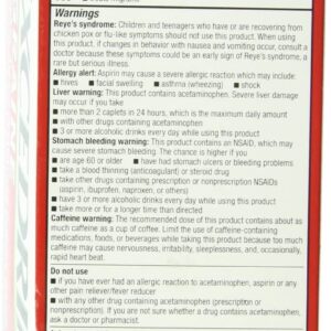 Excedrin Migraine Caffeine - 300 Caplets - Image 3