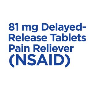 Equate Low Dose Aspirin Pain Relief Safety Coated Tablets, 81 mg, 500 Count, Compare to Bayer® Low Dose Aspirin Active Ingredient - Image 5