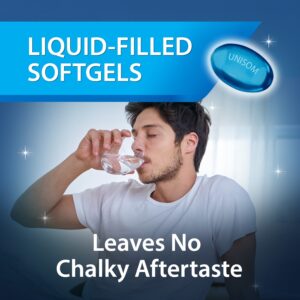 Unisom SleepGels Soft Gels, Sleep-Aid with 50 mg Diphenhydramine HCI, 32 ct. - Image 2