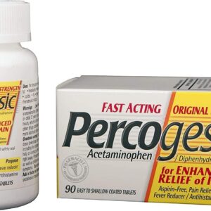 Percogesic Tablets 90 Tablets [Acetaminophen/Diphenhydramine] (Pack of 3) - Image 5