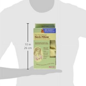 Bed Buddy White Natural Grains Neck Pillow, Sore Muscle and Pain Relief, Moist Heat Aromatherapy - Image 4