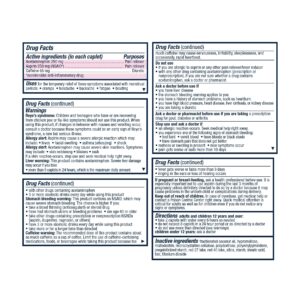 Pamprin Maximum Strength Max Menstrual Pain Relief caplets, 24ct - Image 5