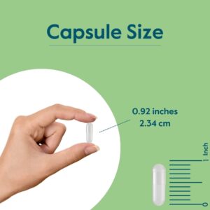 BESTVITE Magnesium Glycinate 400mg - 400mg of Elemental Magnesium per Serving (240 Vegetarian Capsules) - No Stearates - No Silicon Dioxide - Vegan - Non GMO - Gluten Free - Image 4