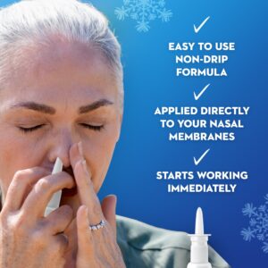 Mucinex Sinus-Max Nasal Decongestant Spray, Severe Nasal Congestion Relief, Clear & Cool, .75 fl oz - Image 4
