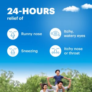 Claritin Children's 24 Hour Allergy Medicine for Kids, Non-Drowsy Allergy Relief, Loratadine Antihistamine, Grape Flavored Syrup, 8 oz - Image 4